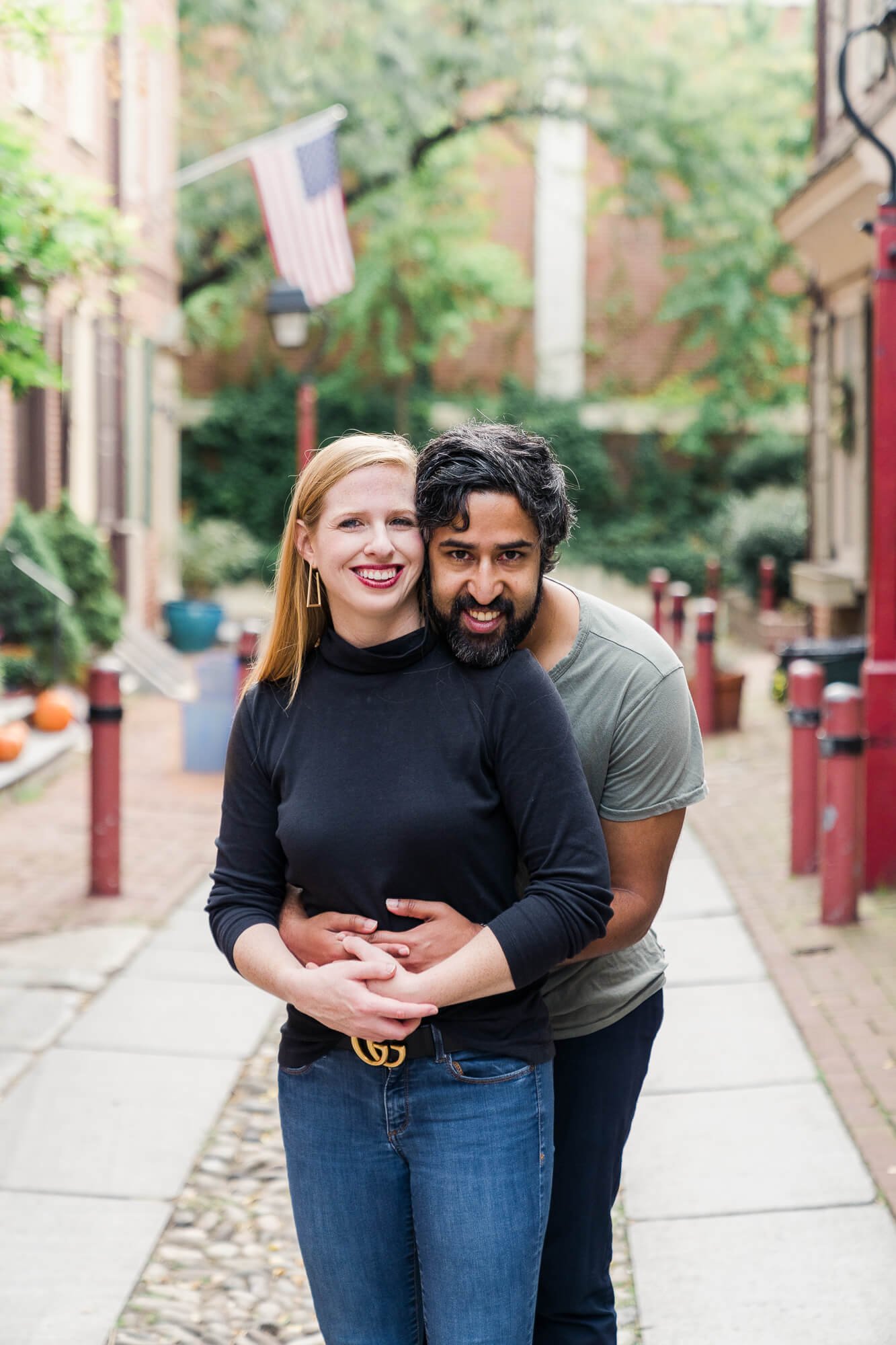 Elfreth's Alley Engagement Session