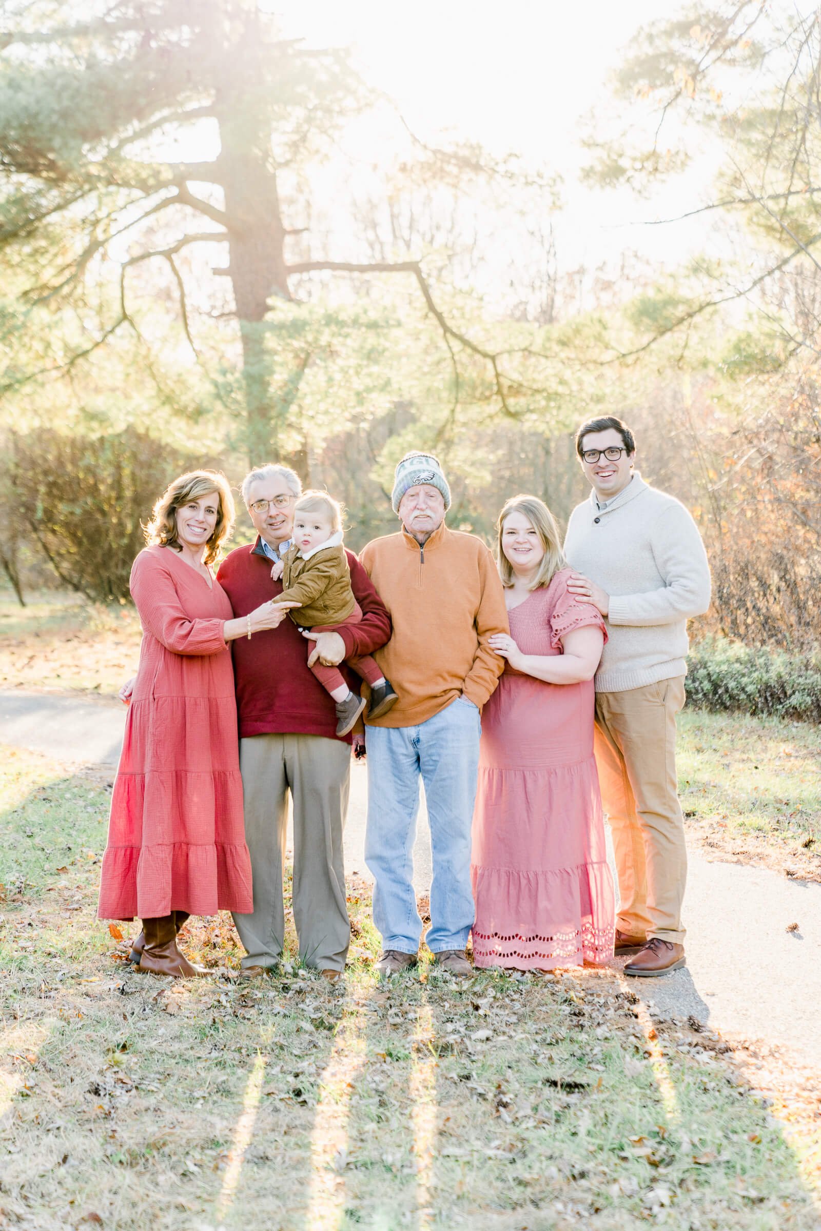 sewell, nj extended family photo session