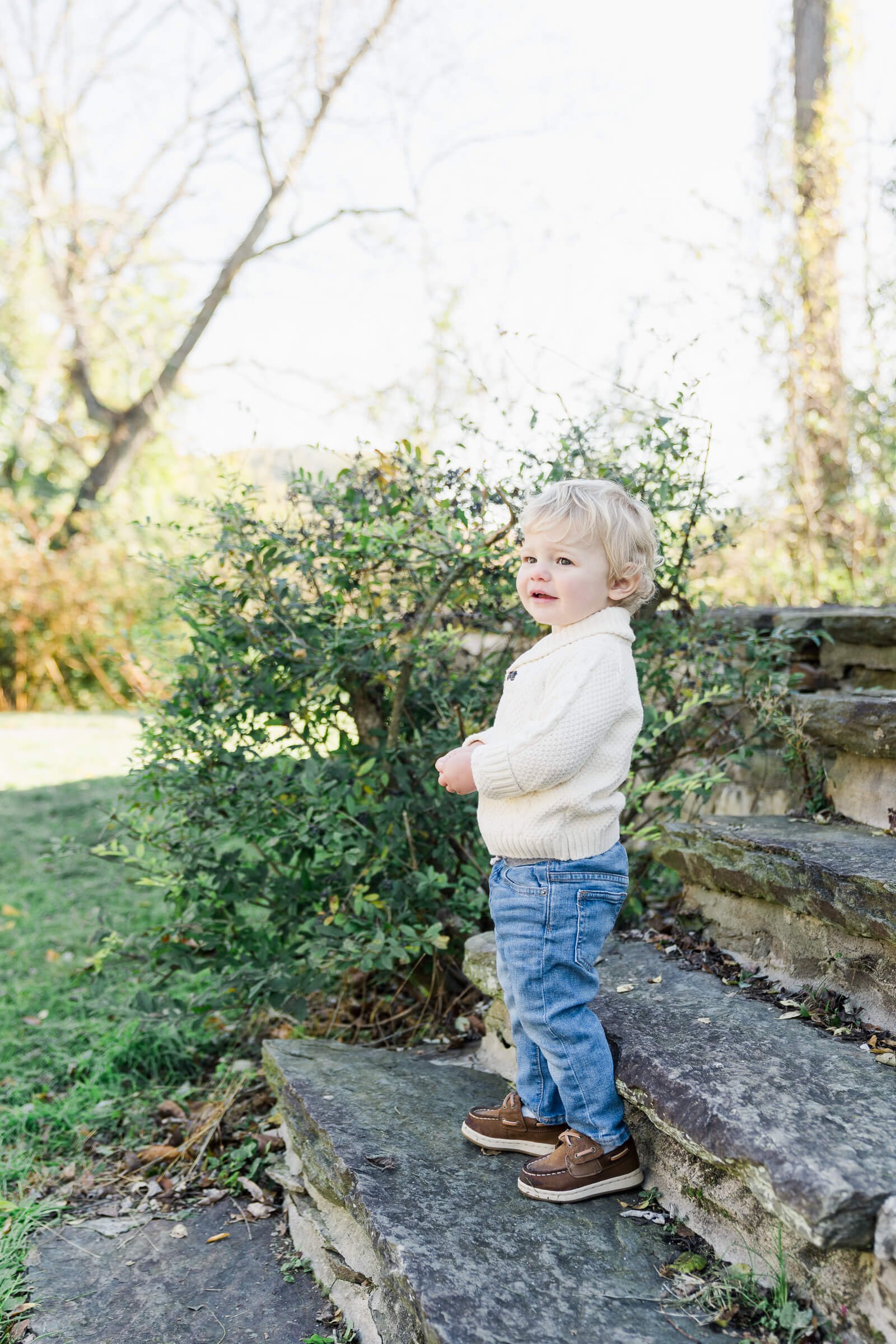 Lifestyle family photography at Valley Forge